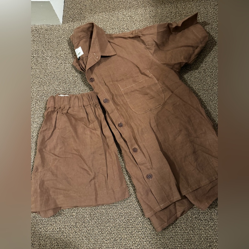 nicole purdy linen set